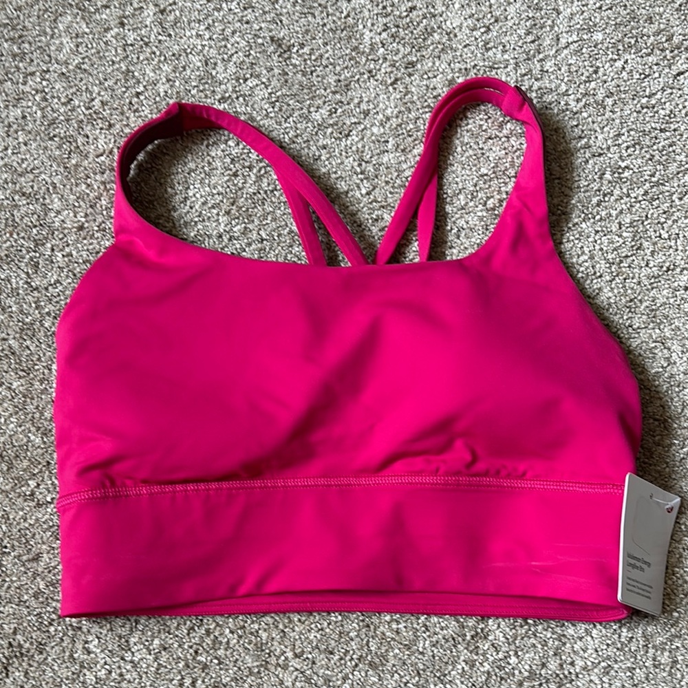 Lululemon Pink Sports Bra Size 6 (New With Tags)